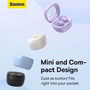 Baseus Bowie WM02 True Wireless Earphones Creamy-white