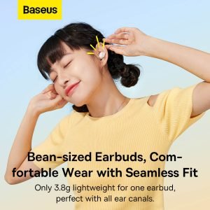 Baseus Bowie WM02 True Wireless Earphones Creamy-white