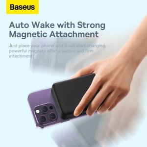 Baseus Magnetic Mini Wireless Fast Charge Power Bank 20000mAh 20W White