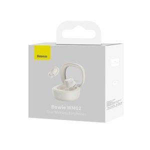 Baseus Bowie WM02 True Wireless Earphones Creamy-white