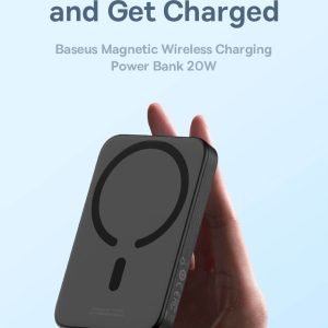 Baseus Magnetic Wireless Charging Power bank 6000mAh 20W Black