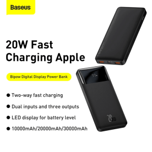 Bauseus Bipow Digital Display 10000mAh Power Bank 20W