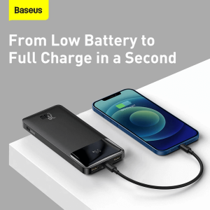 Bauseus Bipow Digital Display 10000mAh Power Bank 20W