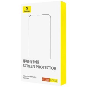 Baseus iPhone 15 Pro Max Clear Screen Protector Schott Series Tempered Glass, (Built-in Dust Filter) (Pack of 1, with dust-proof installation tool and cleaning kit)