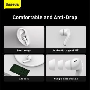 Baseus Encok W3 True Wireless Earphones Noise Reduction