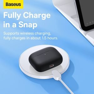 Baseus True Wireless Earphones Bluetooth Airpods Bowie M2+ Black