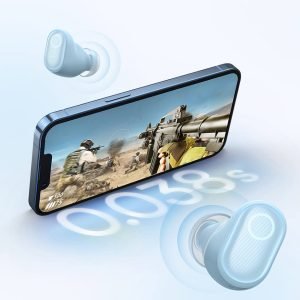Baseus Bowie WM05 ANC Wireless Earphone Hybrid 43dB TWS Earbuds 4-mics Noise Cancellation Earphone White