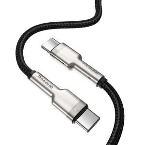 Baseus Cafule Metal Data Cable Type-C to Type-C 100W 1m Black