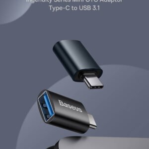 Baseus USB 3.1 Adapter OTG Type C MALE to USB Adapter Female Converter