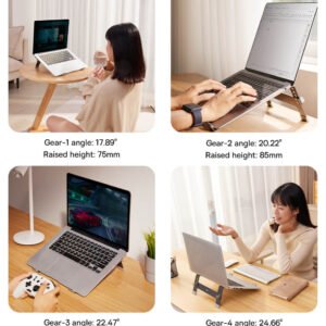 Baseus UltraStable Series Aluminum Alloy Portable Desktop Laptop Stand 4-Gear Adjustable