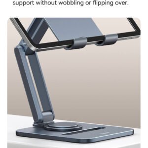 Baseus Desktop Biaxial Foldable Metal Stand (for Tablets) Space Grey