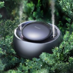 Baseus Wisdom Car Smart Atomized Air Freshener DUAL PORT -BS Black