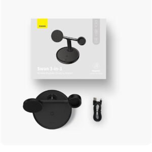 Charge 3 Devices Simultaneously

Note : Provides 7.5W max charging for the iPhone 14 & 13 & 12 series and 5W max charging for AirPods.

Note : This product does not come with Watch original wireless charger.
Single Device Charging : 15W Max + 15W Max(Wireless Charger Base)

Simultaneously Charging : 10W Max + 10W Max
