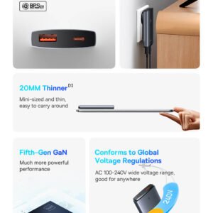 Baseus 65W GaN5 Charger slim version